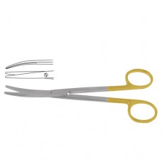 TC Lexer Dissecting Scissor Curved Stainless Steel, 21 cm - 8 1/4"